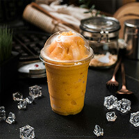 An image of a mango smoothie